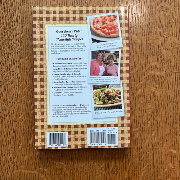 Gooseberry Patch Hearty Homestyle Recipes Cookbook - Picture 2 of 4